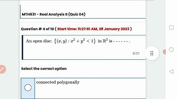 Mth631 Quiz 4 2023 💯 correct solution (All repeated questions)