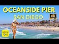 Oceanside Pier | San Diego | CA  | 4K Walking Tour