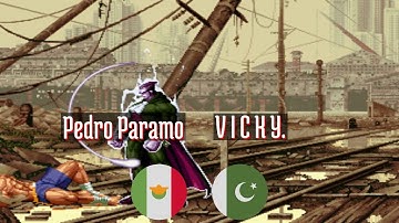 FT5 @svcsplus: Pedro Paramo (MX) vs V I C K Y. (PK) [SNK vs Capcom svc Fightcade] Feb 4