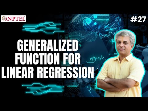 #27 Generalized Function for Linear Regression