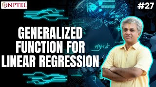 #27 Generalized Function for Linear Regression