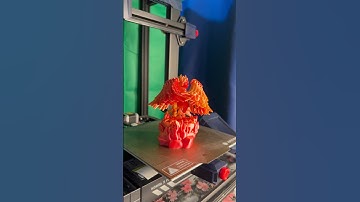 Spread them wide. #3dprinting #articulated #phoenix