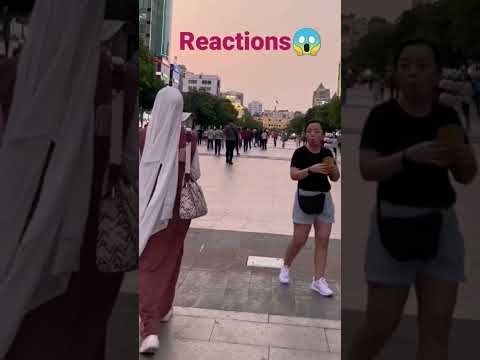 People's reactions on Muslim girl😱|Islam power💪 #shortsfeed #shortsviral #viral #subscribe