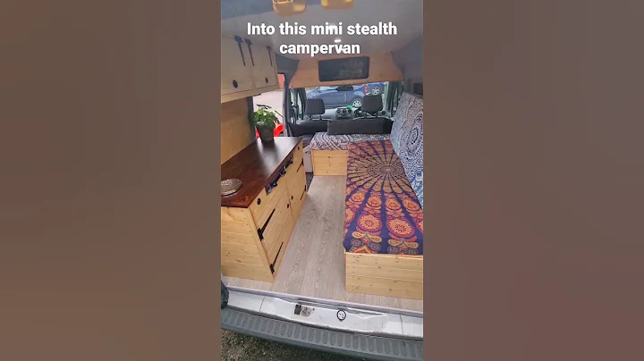 Ford transit connect mini stealth campervan