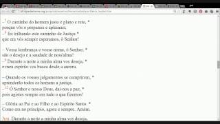 Oração das Laudes - Festa de Santa Clara - Liturgia das Horas - 11 de agosto