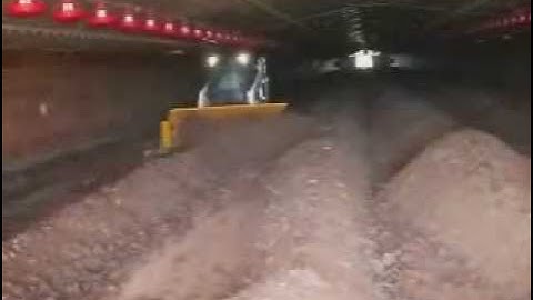 Oklahoma Video Poultry Litter In-House Windrow Composting Turner BobCat Organic Soil Amendments
