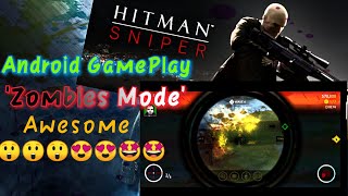 ZOMBIES MODE 😍😍🤩🤩🤩🤩😯-Hitman Sniper Android Gameplay:- Awesome- 600 Mb only Download and play it. screenshot 2