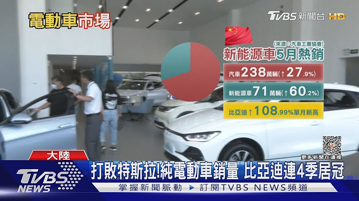 美國還沒準備好? 大陸躍升電動車出口強國 比亞迪.特斯拉捉對廝殺｜十點不一樣20230627 @TVBSNEWS01 - 天天要聞