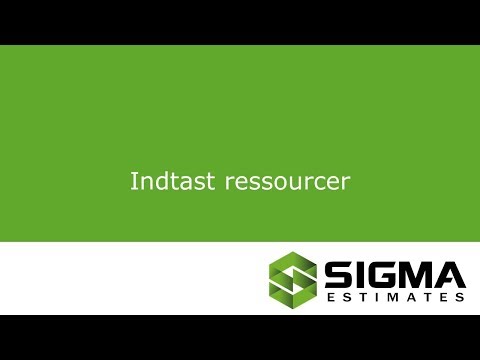 Indtast ressourcer
