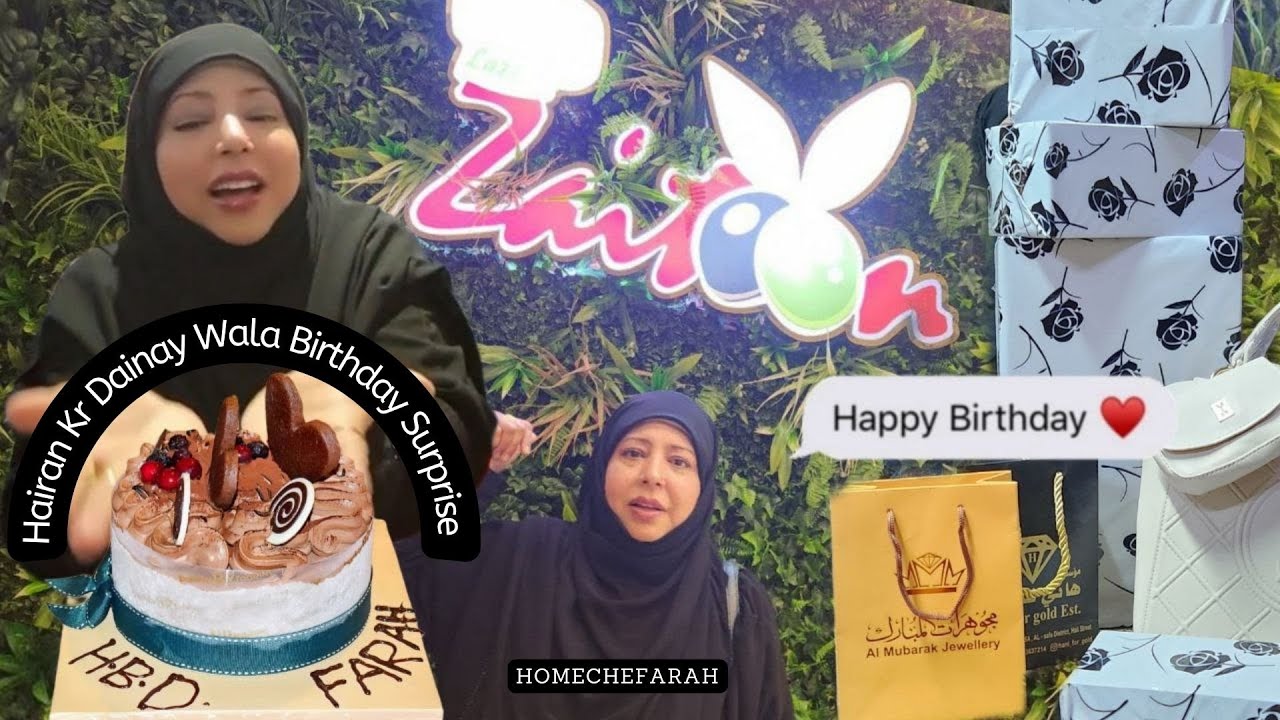 Shocking Birthday Party Surprise from My Family! 🎉🎂🎁 | HCF 