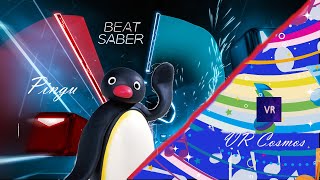 Beat Saber Holder - Pingu Trap Remix Τhird Person Play