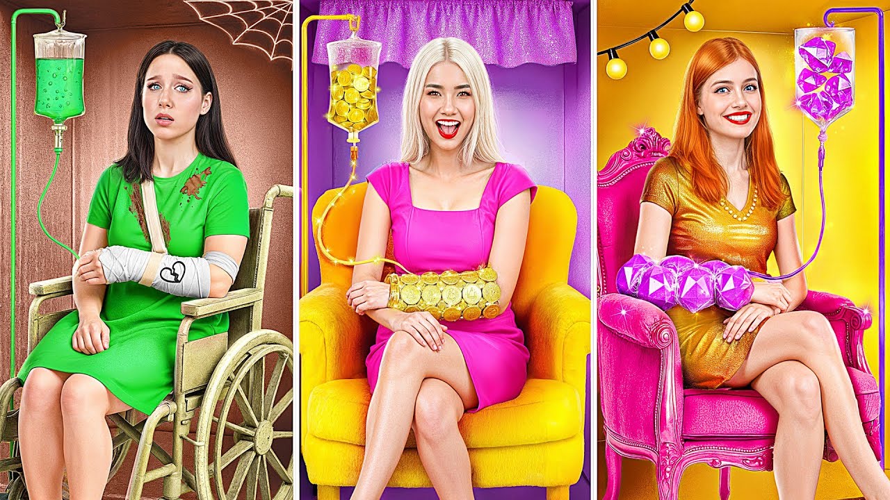 Бедная vs Богатая vs Гига Богатая в Больнице | Смешные Ситуации и Неудачи от Multi DO Girls