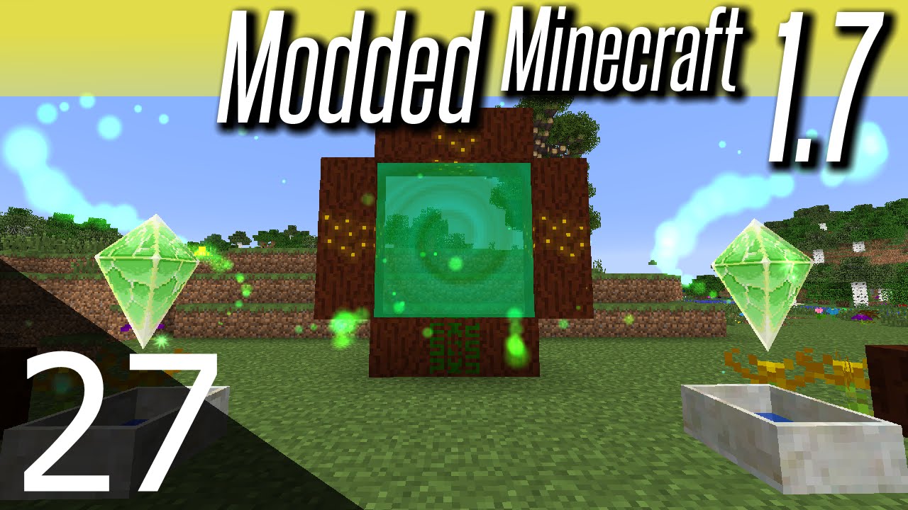 Modded Minecraft 1.7 - ep. 27 - Portal to Alfheim - YouTube