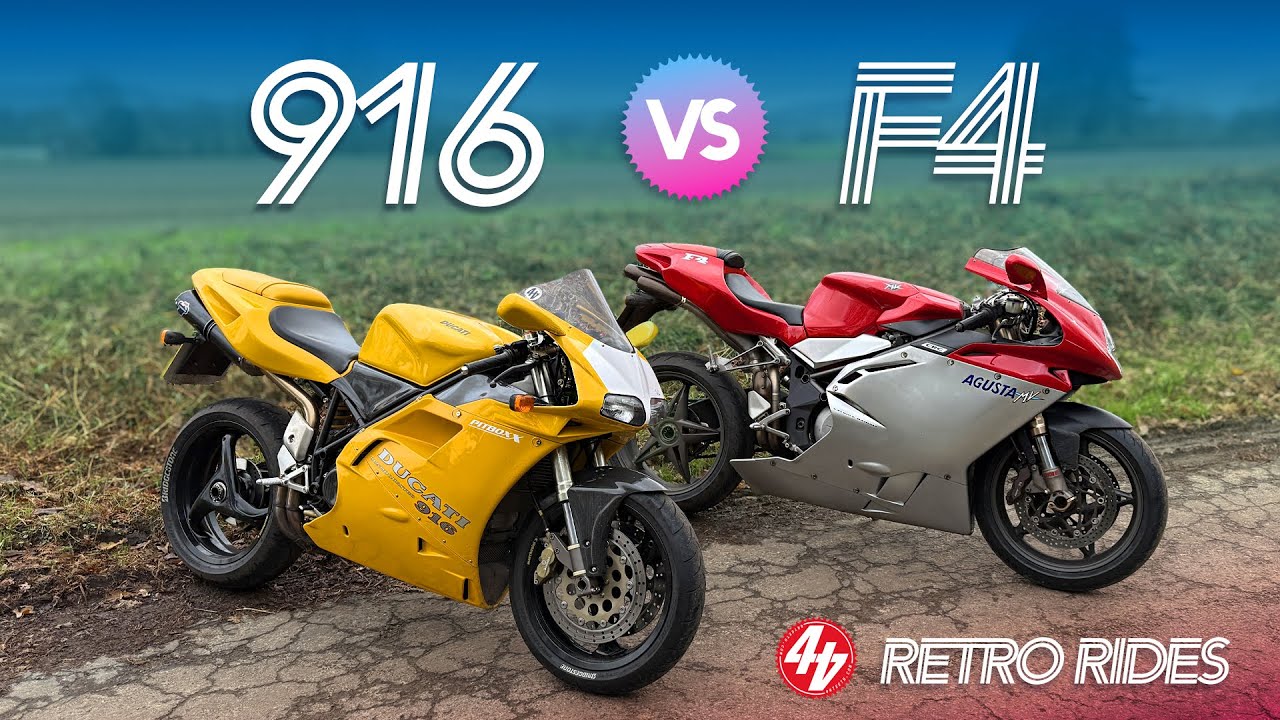 THE ULTIMATE RETRO RIDES | Ducati 916 v MV Agusta F4
