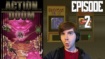 Playing Arcade Games While Monsters Destroy the Planet? - Action Doom Mod Full Walkthrough Part 2