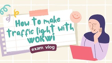 how to do traffic light program in wokwi.com