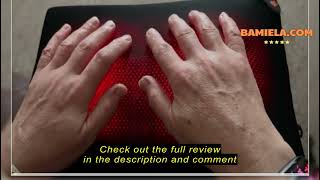 Review WOQQW Back Massager with Heat, Shiatsu Back and Neck Massager, Deeper Tissue Kneading Massage