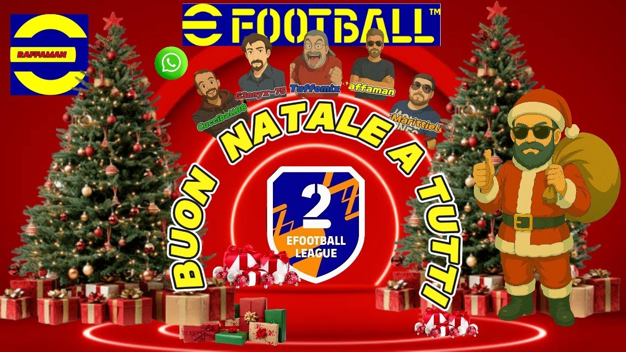 eFootball 2026 - POCHE PARTITE FATTE ... E PRESENTAZIONE DEI PADAWAN 😂❗❗😉💪😘 BUON NATALE A TUTTI ❗❗❗