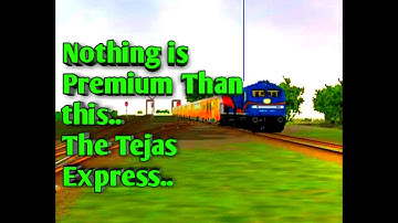 TEJAS EXPRESS PART-2// 22119 TEJAS EXPRESS WITH WDP4// MSTS OPENRAILS GAMEPLAY..