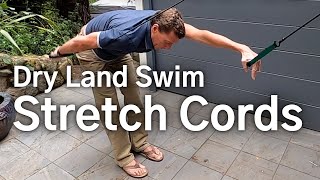 Dry Land Swimming - Stretch Cords Training and Technique || AIMP Coach screenshot 4