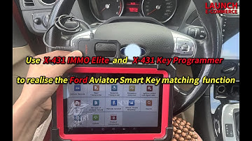 Launch X431 IMMO PRO and X431 Key Programmer Program Ford Aviator Smart key