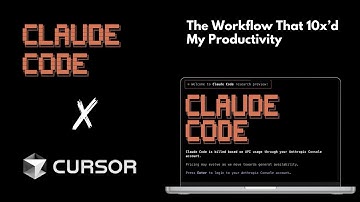 Claude Code + Cursor Workflow That 10x’d My Productivity