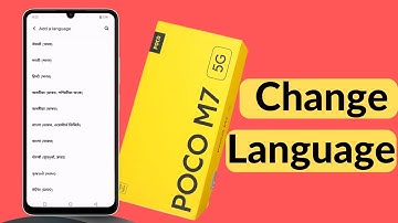 poco M7 5g me language change kaise kare | poco M7 Pro change language setting