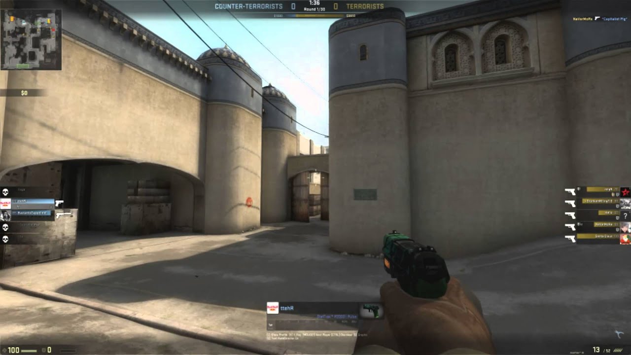 P2000 Pulse StatTrak - In game - Counter Strike Go - YouTube