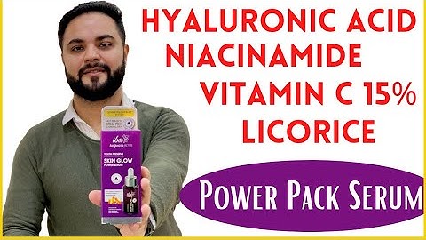 Can you use vitamin c with niacinamide and hyaluronic acid
