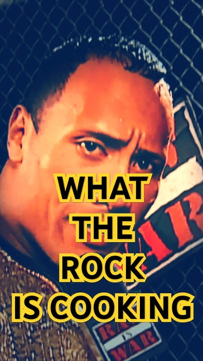 Can You Smell What The Rock Is Cooking Theme Song "Can You Smell What The Rock Is Cooking? | Attitude Era Comedy Gold
