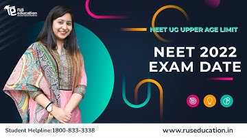 NEET Exam Date 2022 | NTA Notification | CBSE Date Sheet Update | Rus Education