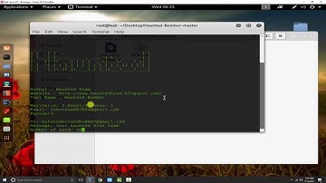 Haunted Bomber Python Based Email Bomber