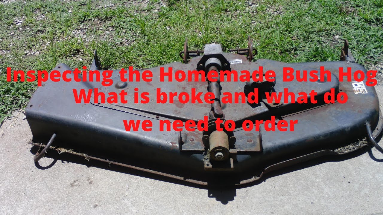 Homemade Bush Hog PT1 YouTube