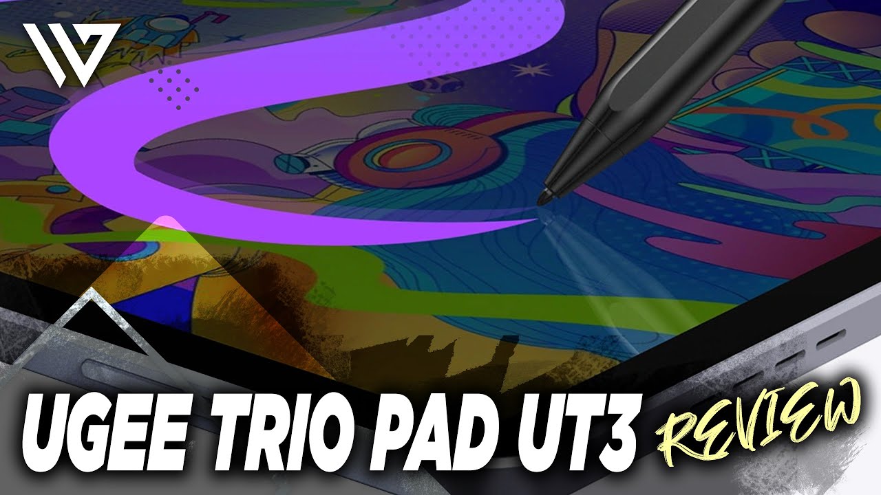 Art Tablet Review! Let's check out the Ugee UT3 Trio Pad - YouTube