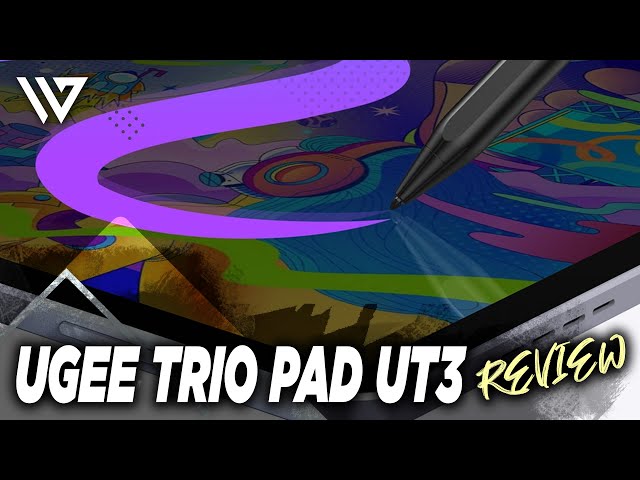 Art Tablet Review! Let's check out the Ugee UT3 Trio Pad - YouTube