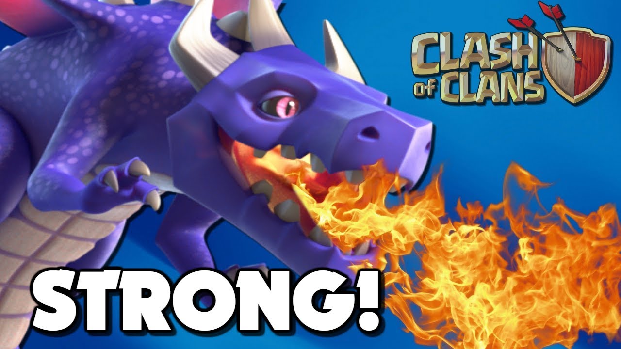 The EVER-SO-POWERFUL Dragon & Bat Spell Attack Strategy in Clash of Clans!