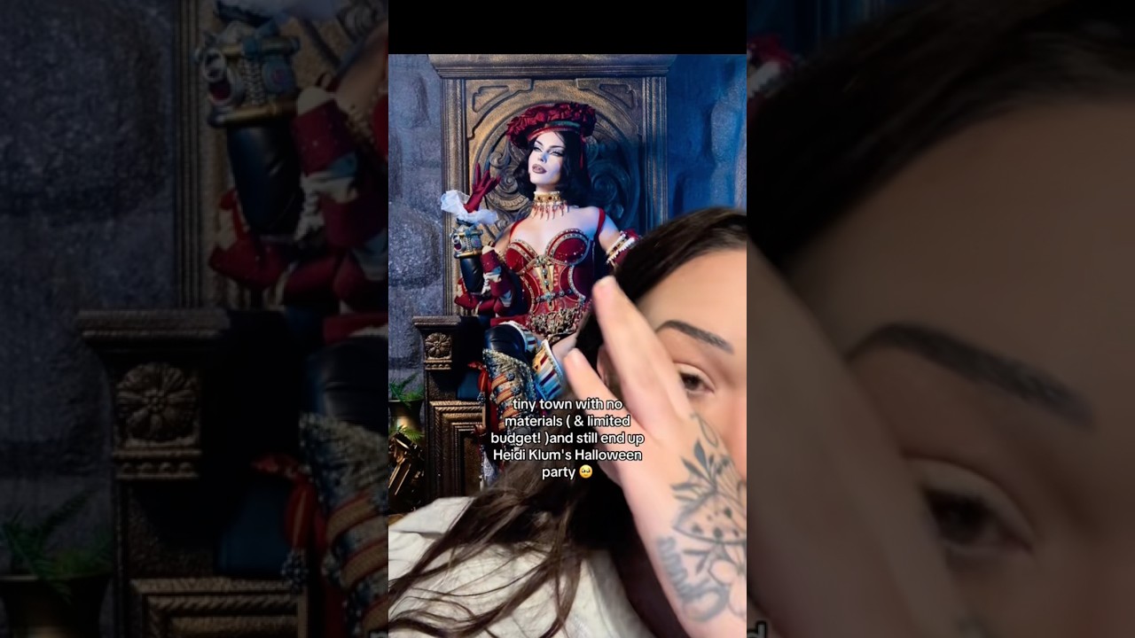 Not me crying over my #costume being at Heidi Halloween 🥺🥹 @emmanorts @Theefashionmix #halloween