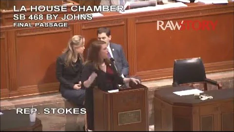 LA Rep. Julie Stokes scolds lawmakers over strippe...
