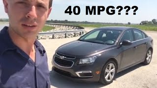 Will a Gas Chevy Cruze get 40 MPG?
