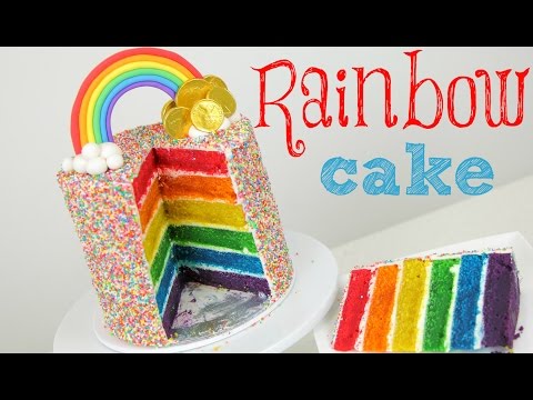 Rainbow Cake Tutorial - CAKE STYLE