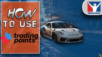 How  TO Use Trading Paints For  "iRacing"