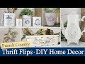 Thrift Flips • French Country Style • Small Home Decor • IOD products • Easy DIYs