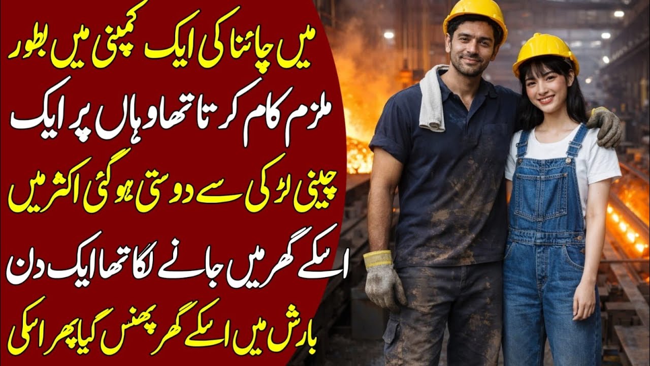 China ki factorymein aik larki se dosti - Real Emotional Stories - Sachi kahaniyan -Urdu Hindi Story