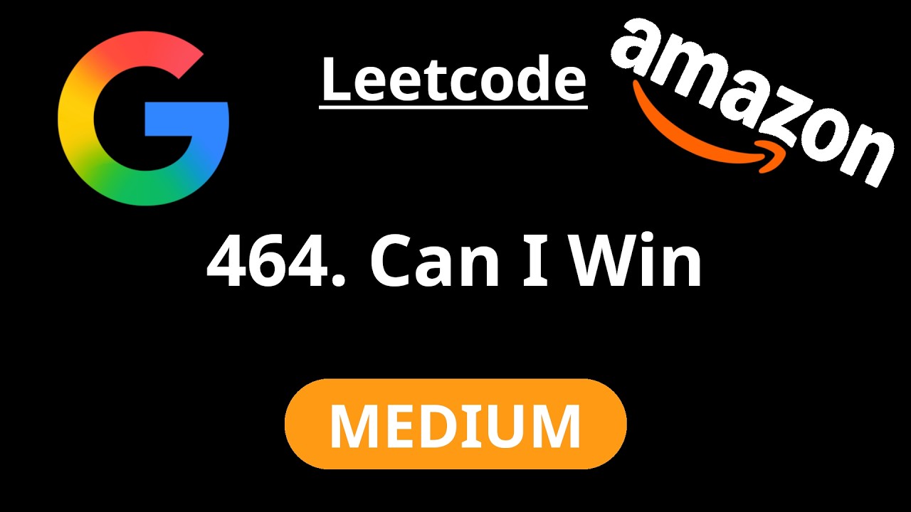 Can I Win - Leetcode 464 - Road to FAANG #88 - YouTube