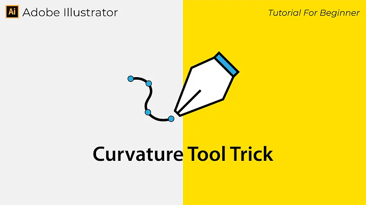 Easy How to Use Curvature Tool - Adobe Illustrator Tutorial