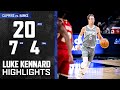 Luke Kennard (20 PTS, 8-8 FG) Sparks Comeback, Goes Perfect vs. Atlanta Hawks | LA Clippers