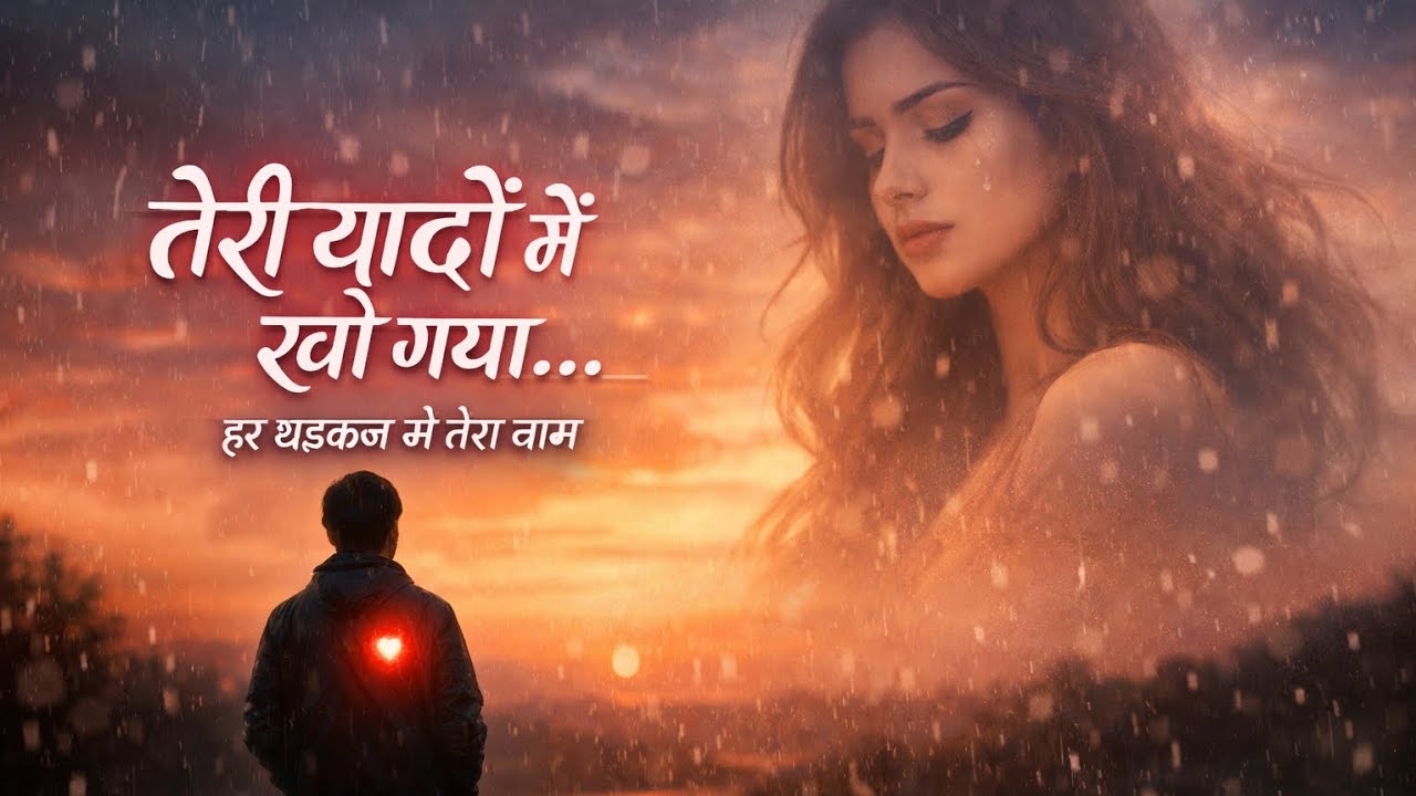 तेरी यादों में खो गया ❤️ | हर धड़कन में तेरा नाम | New Hindi Romantic Song 2026I Heart Touching Song
