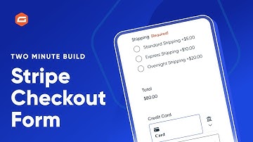 How to Build a Stripe Checkout Form in Two Minutes!