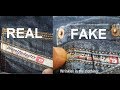 Real vs fake Diesel Jeans. How to spot fake Diesel