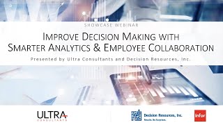 Decision Resources - Smarter Analytics & Collaboration with Infor CloudSuite ERP